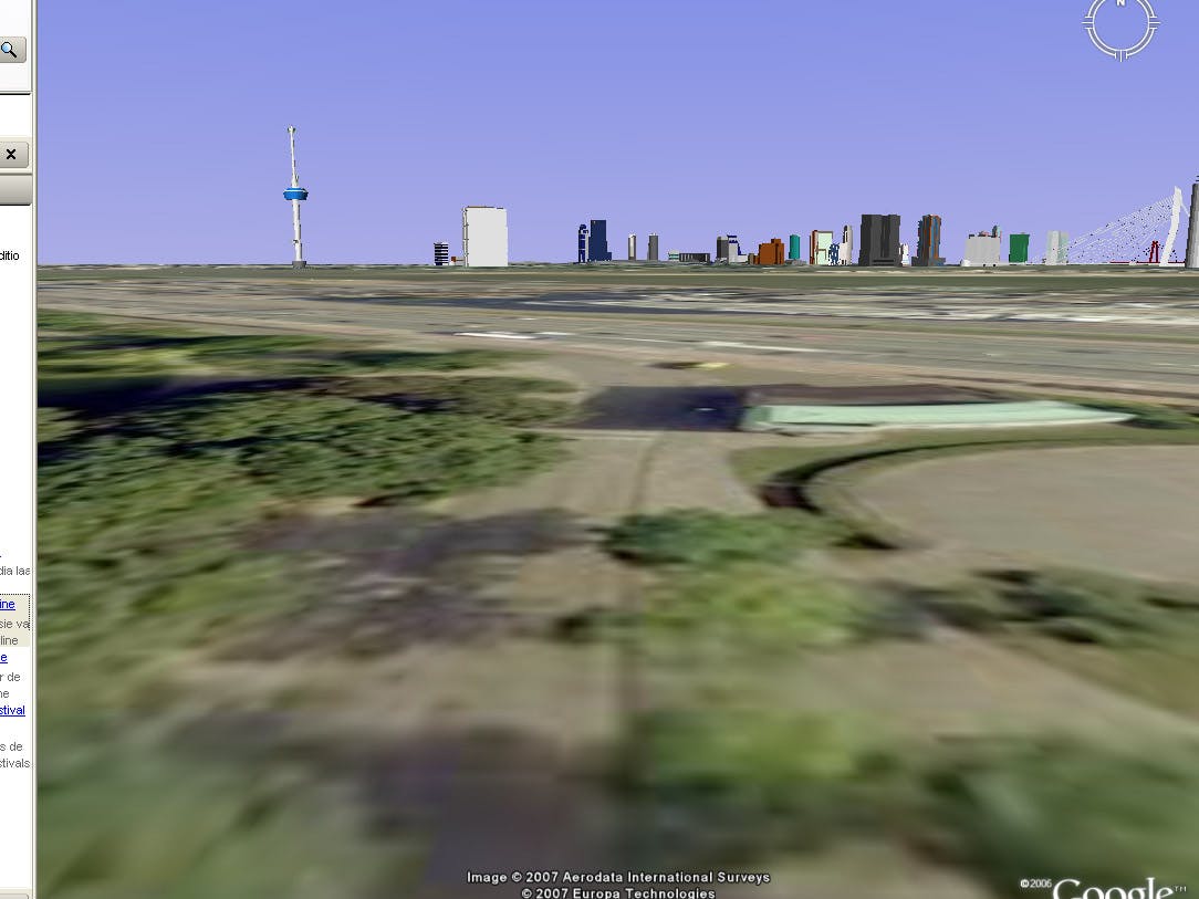 3D Rotterdam in Google Earth