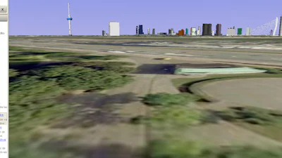 3D Rotterdam in Google Earth