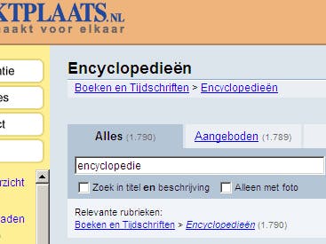 Internet en het einde van de encyclopedie