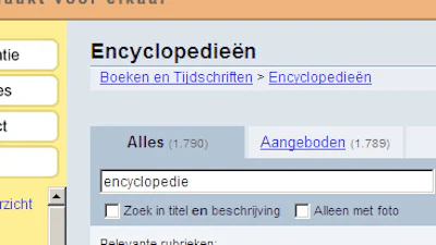 Internet en het einde van de encyclopedie