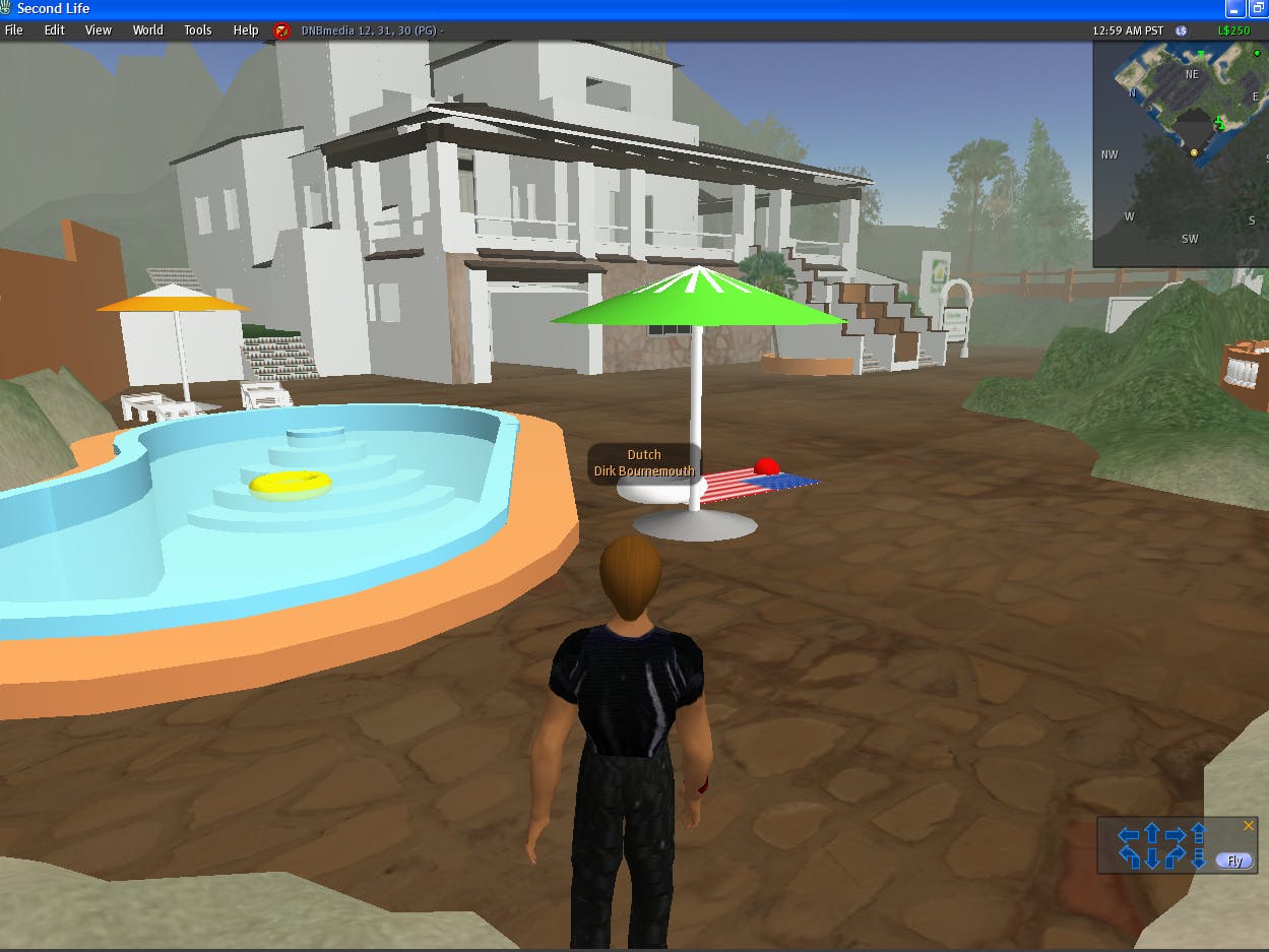 Echte vakantiehuizen in Second Life