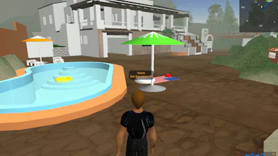 Echte vakantiehuizen in Second Life