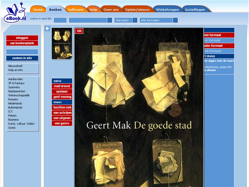 Gratis: essay van Geert Mak als e-book