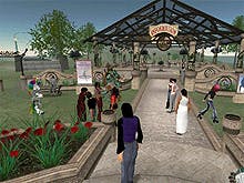 Gezellig babbelen in Second Life