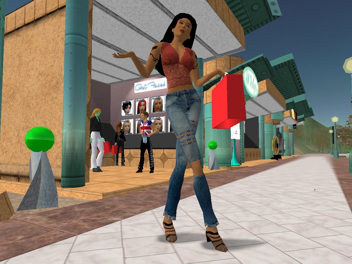 Handelsgeest tiert welig in Second Life