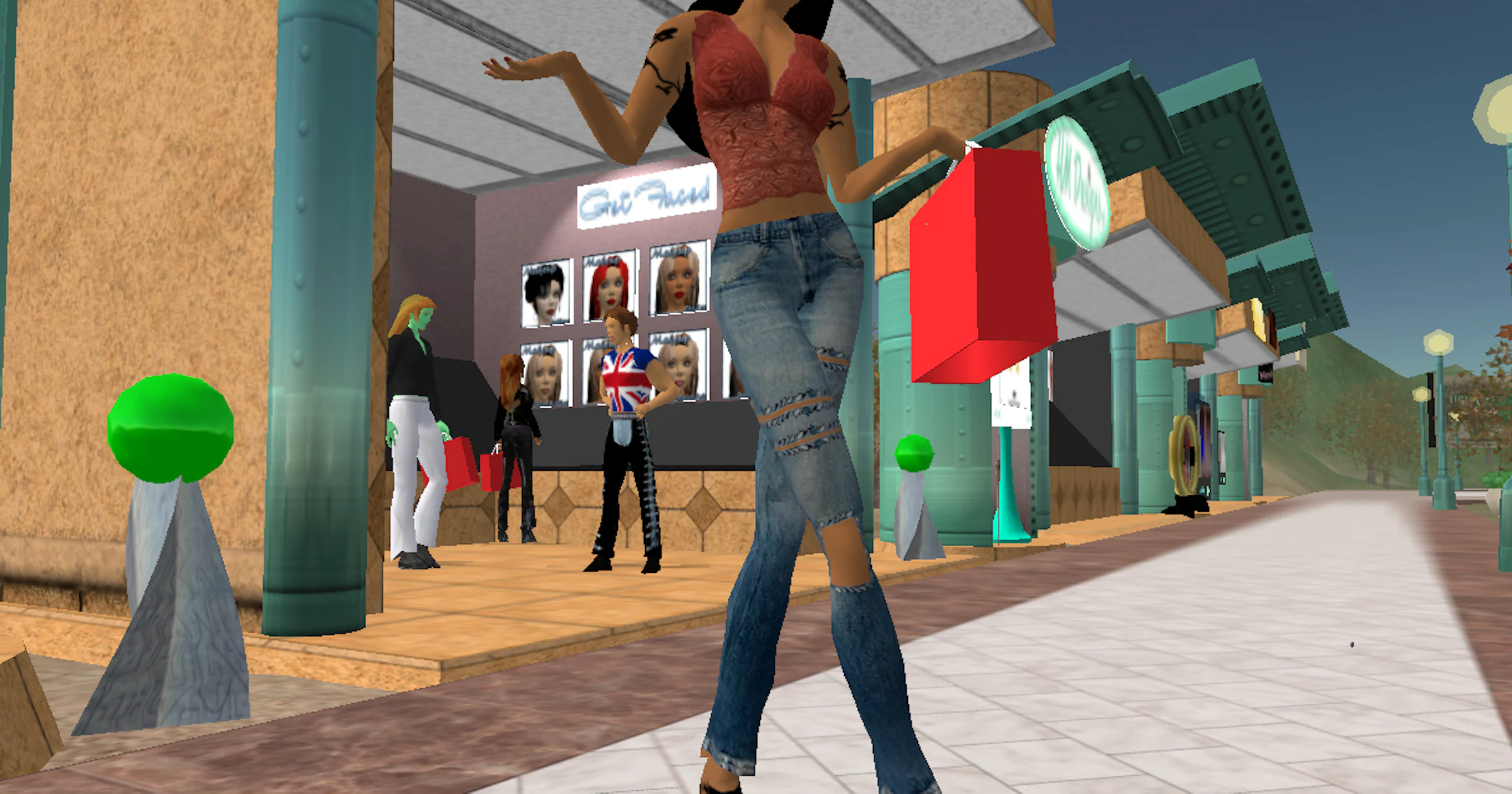 Handelsgeest tiert welig in Second Life