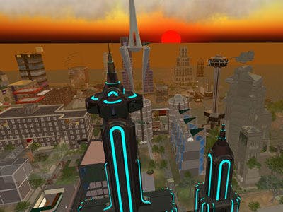 Reisgids voor online wereld Second Life