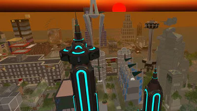 Reisgids voor online wereld Second Life