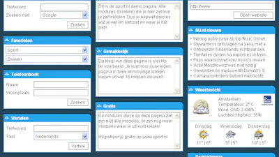 Iedereen zijn eigen startpagina