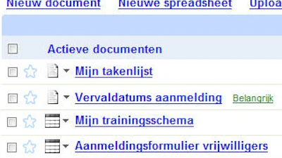 Google Docs & Spreadsheets nu ook in Nederland