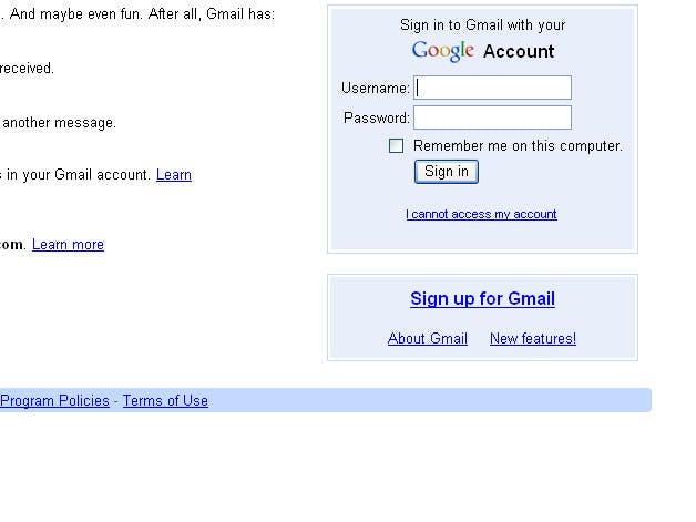 Gmail niet langer alleen op uitnodiging