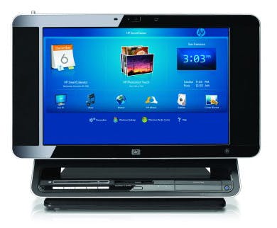 HP lanceert pc met touchscreen