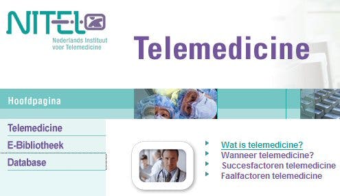 Computer helpt patiënt bij intensieve begeleiding