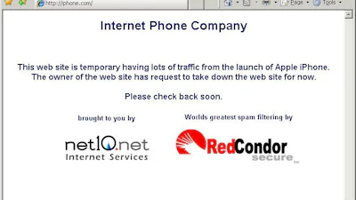 Apple's iPhone haalt website uit de lucht