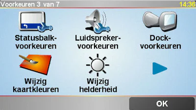 Aanwijzingen TomTom over de autoradio