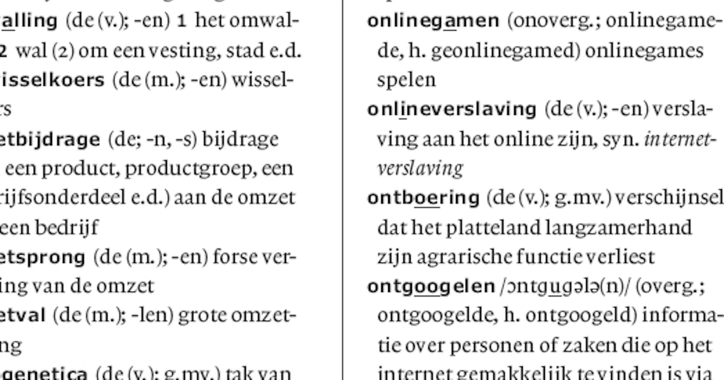 Moderne technologie verarmt woordenschat