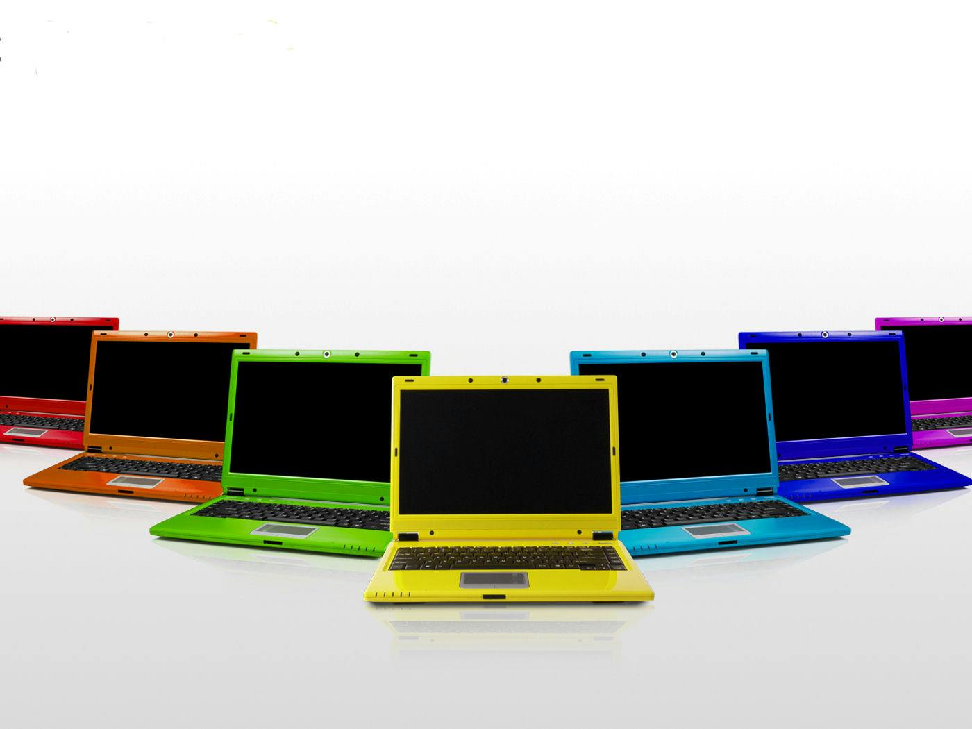 Alle kleuren van de regenboog