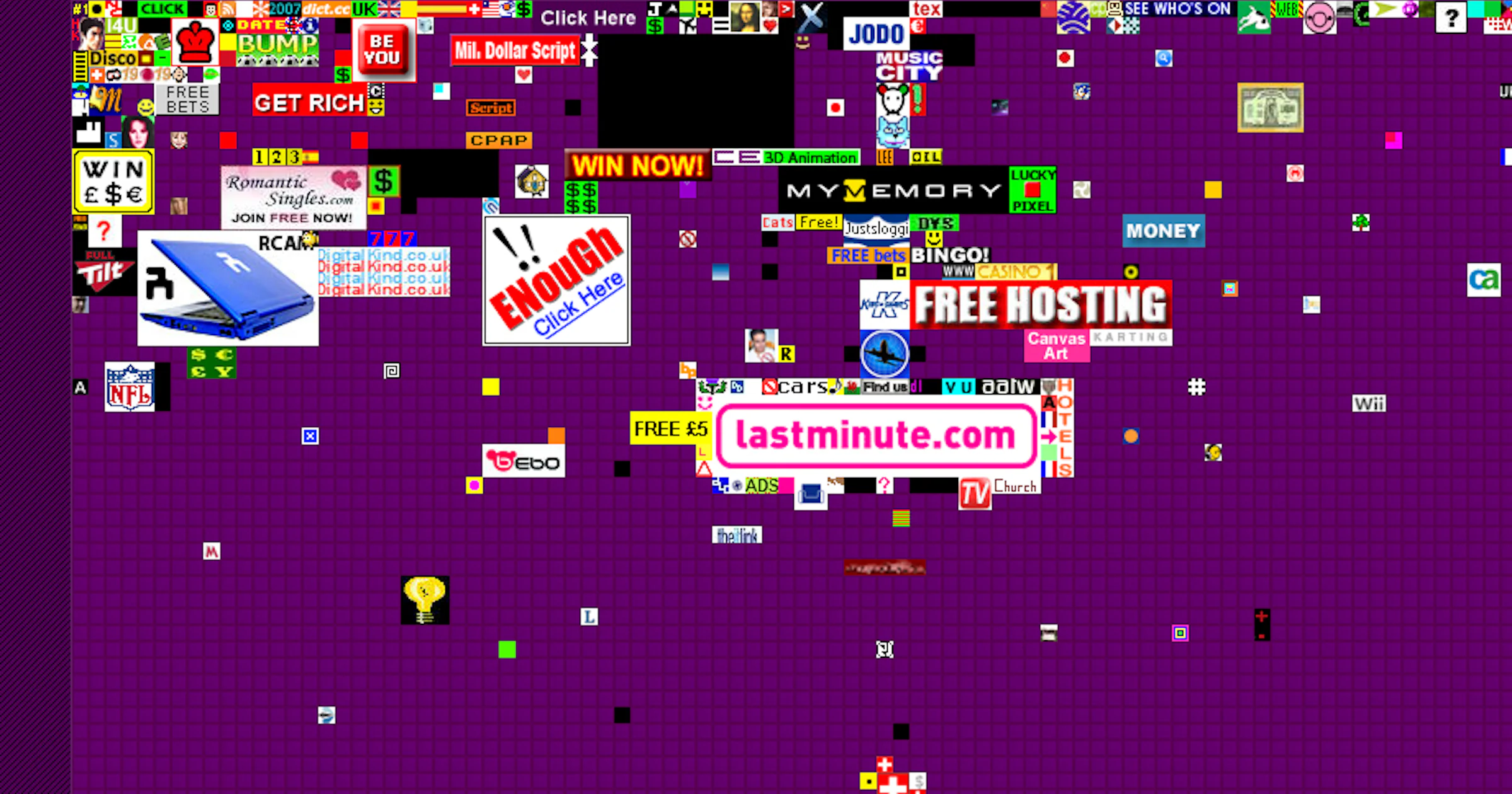 Pixelmiljonair komt met nieuwe site