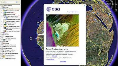ESA en Google Earth brengen aarde in beeld
