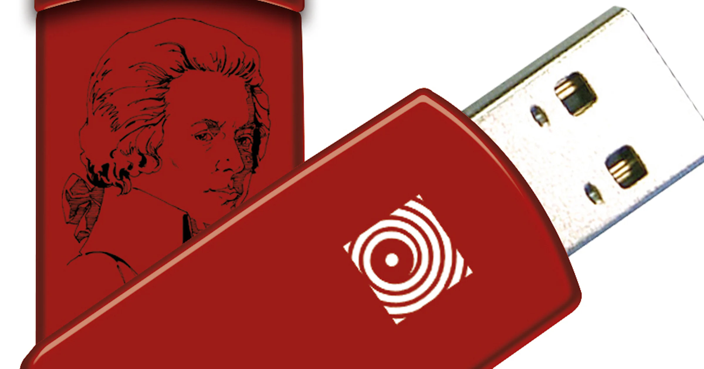 Mozart op een stickje