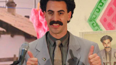 Van niets op drie in de Live.nlTop Tien: Borat scoort