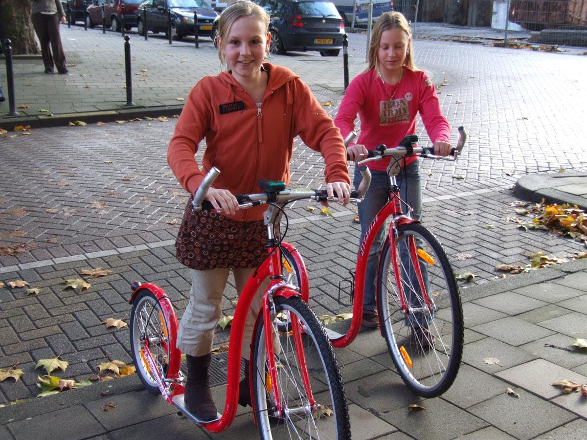 Kinderen maken kennis met GPS
