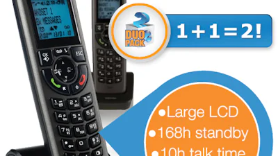 Computer Idee Nachtwacht – Duopack Topcom TE5851 DECT telefoons