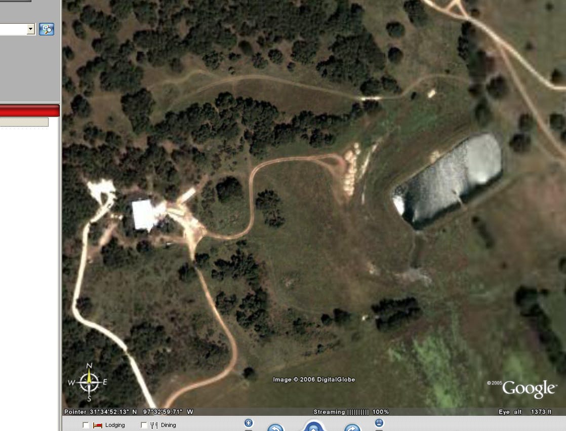 Bush gebruikt 'de Google' om zijn ranch te bekijken