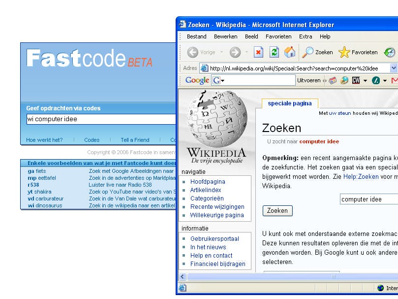 Nieuwe zoekmachine zet zoekcodes in