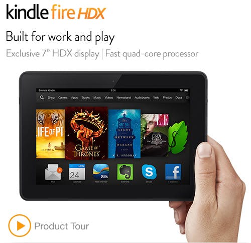 Computer Idee Nachtwacht – Amazon Kindle fire HDX 7” tablet