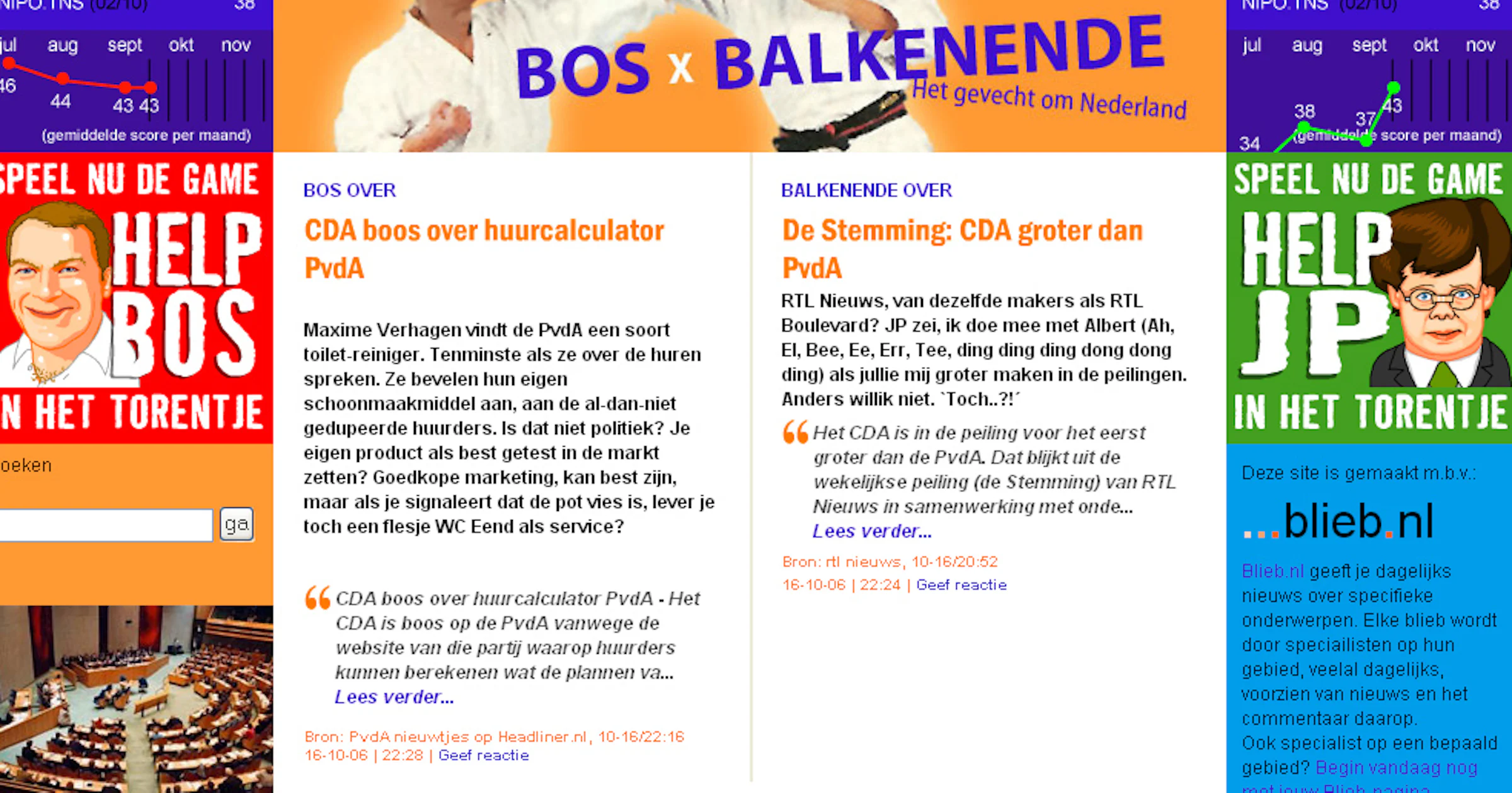 Wordt het Bos of Balkenende?