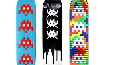 Space Invaders op wieltjes