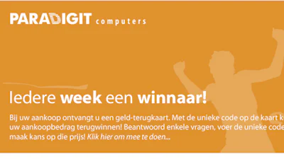 Altijd leuk: win uw pc-aankoop terug