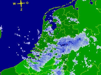 Regenzomer zorgt voor record bij buienradar
