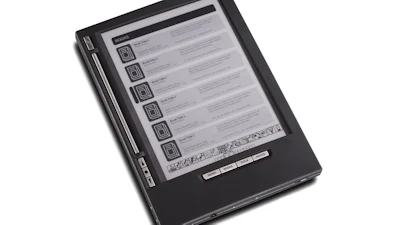 Eerste krant op elektronisch papier een feit