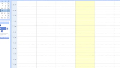 Google Agenda nu ook in het Nederlands
