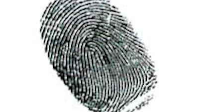 Inchecken met gsm en vinger-afdruk