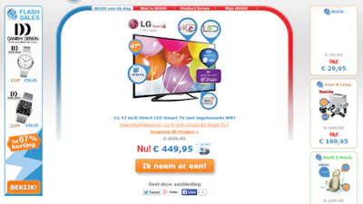 Computer Idee Nachtwacht – LG Full HD LED smart-TV