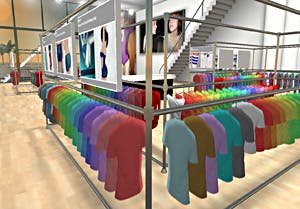 Virtuele kleding levert echte korting op