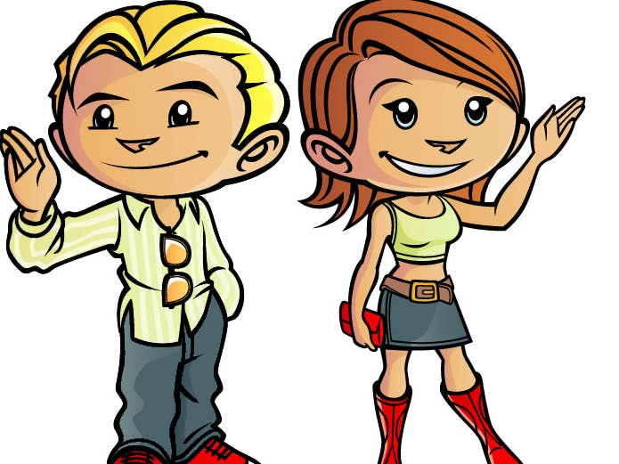 Virtuele Eccky-kinderen zijn nu gratis