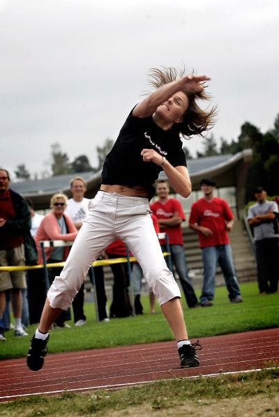 WK Mobiele telefoon gooien