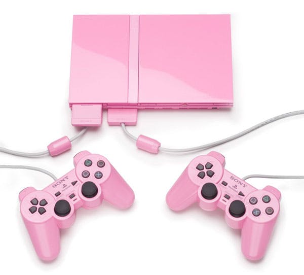 Sony introduceert roze PlayStation2