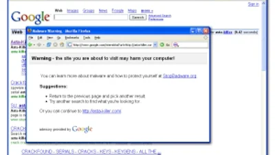 Google waarschuwt voor sites met malware