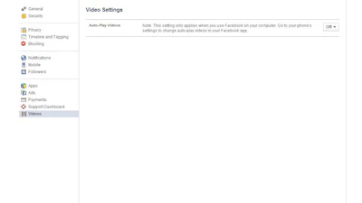 Zet automatisch afspelende filmpjes uit op Facebook
