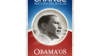 Ook Obamania op internet