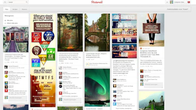 Pinterest wil mannen aantrekken met nieuwe focus op reizen