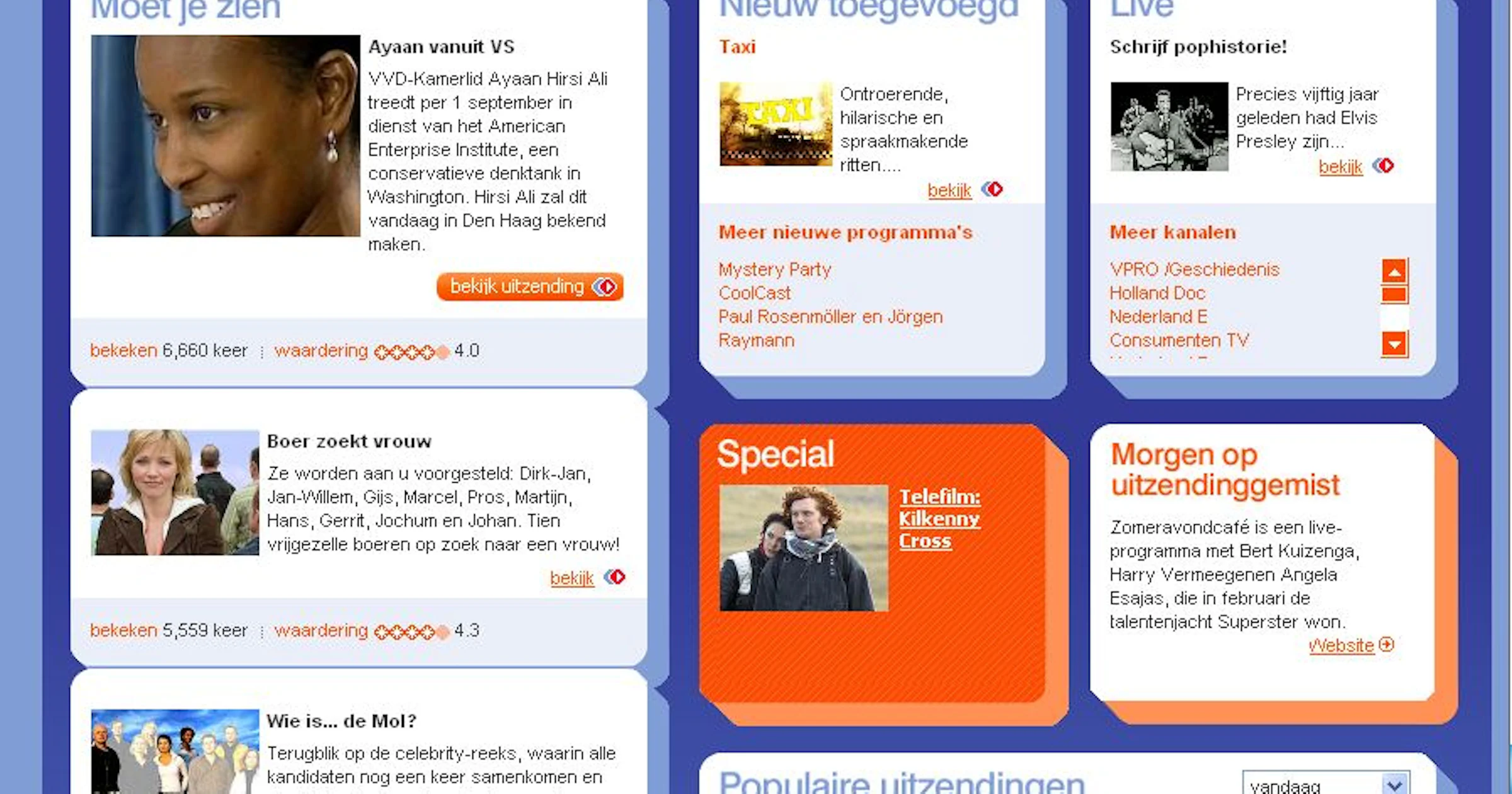 Uitzendinggemist.nl is vernieuwd