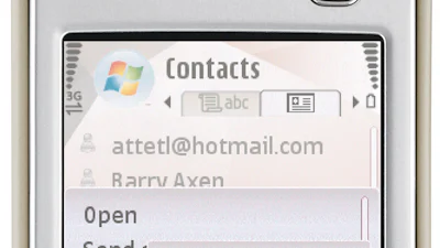 Hotmail en MSN standaard op Nokia-telefoons