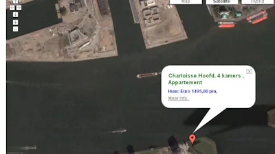 Rotterdamse makelaar zet Google Earth in