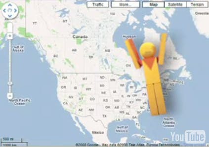 Assistent Pegman krijgt prominente rol in Google Maps